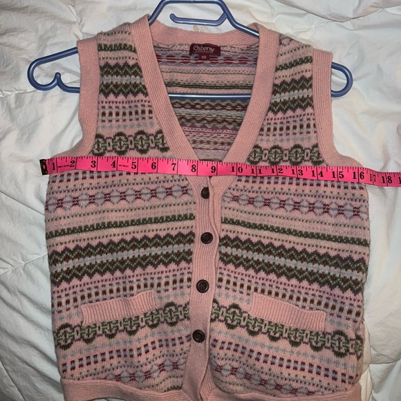 ❤️Pink knit sweater vest size s-m - Picture 14 of 15
